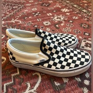 Checkered Vans